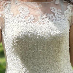 Oleg Cassini wedding dress